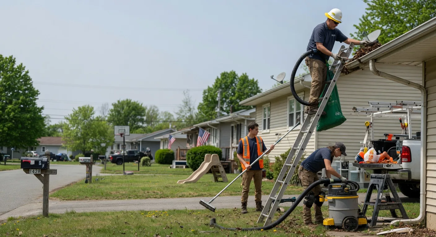 Gutter Installation in Baldwin, IL near me